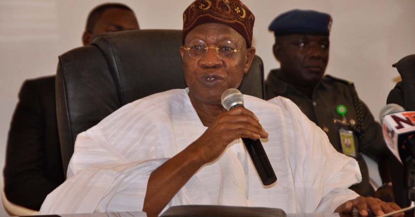 Lai Mohammed issues directives for NBC to enforce regulations on online media
