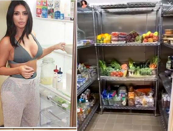 Kim Kardashian becomes the number 1 trending topic among Nigerians on Twitter after she displayed her kitchen, pantry, and walk-in fridge (video)
