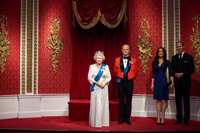 Prince Harry and Meghan Markle's wax figures officially removed from Madame Tussauds Royal Family display in London