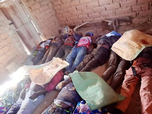 Photos of youths butchered by suspected herdsmen in Plateau State
