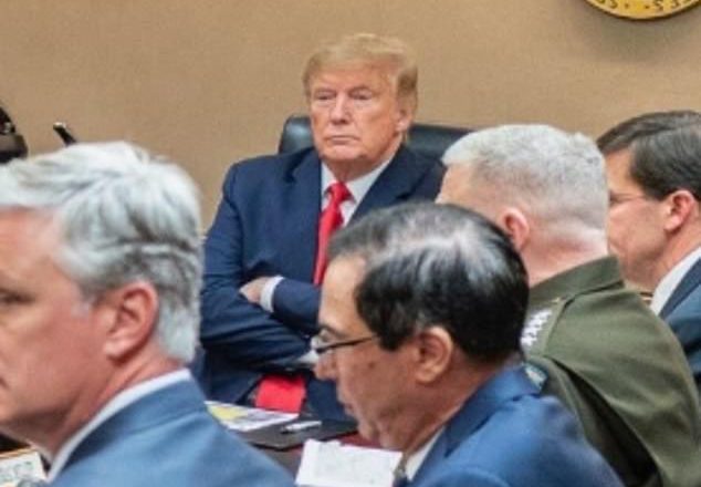 Check out the image of Donald Trump in the Situation Room following Iran’s missile strike on U.S. forces in Iraq