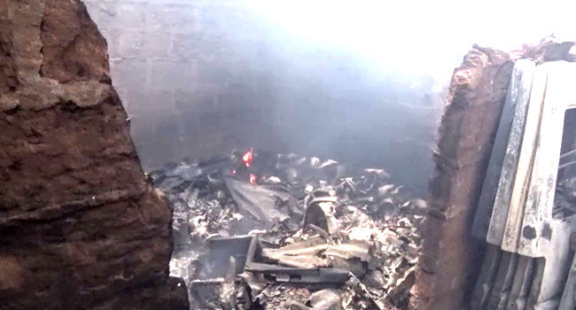Fires razes over 400 shops in Anambra (photos)