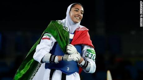 'Defecting to Europe: Iran’s Sole Female Olympic Medalist’s Bold Declaration Against Her Country’s Policies'