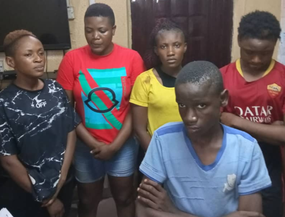 A 15-year-old boy has been apprehended in Lagos for stealing women’s undergarments for ritualistic purposes (see photos)