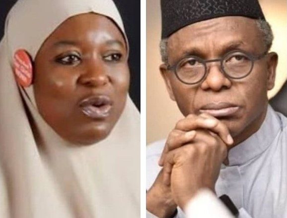 ''I will deal with you on this street'' Aisha Yesufu drags Governor Nasir El-Rufai on Twitter (video)