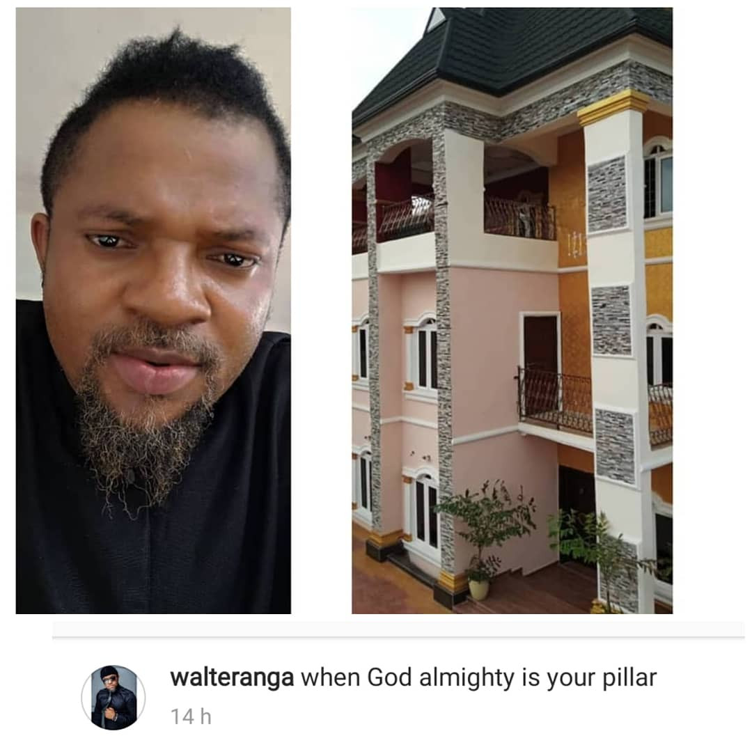 Actor, Walter Anga, erects breathtaking two storey building (photos/video)