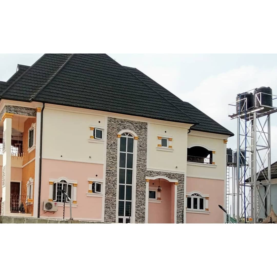 Actor, Walter Anga, erects breathtaking two storey building (photos/video)