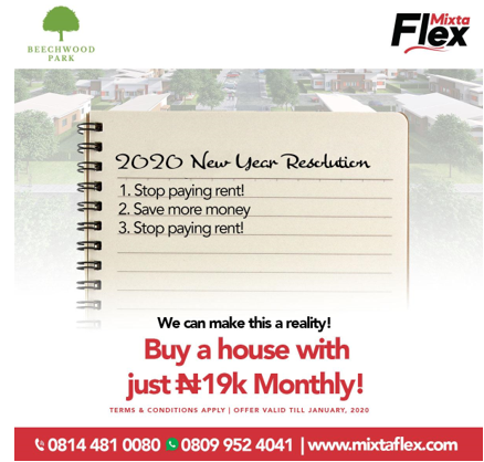 Get Your Own Home in Lekki for Just N19K a Month!