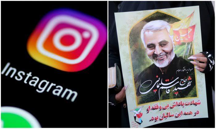 Instagram to Remove Posts Supporting Slain Iranian General Soleimani, Citing Compliance with US Sanctions