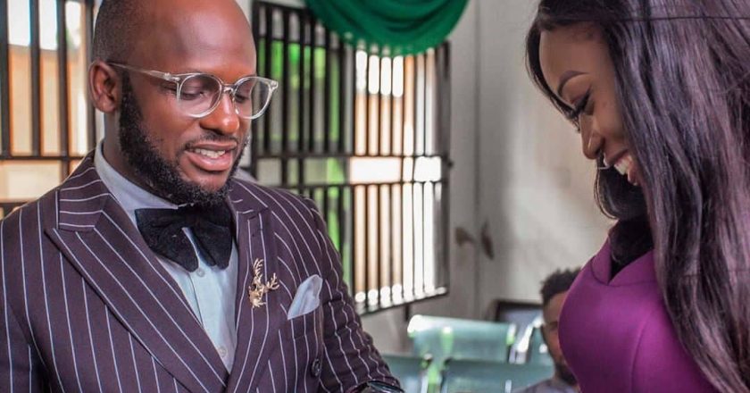 Photos from comedian, I Go Save court wedding