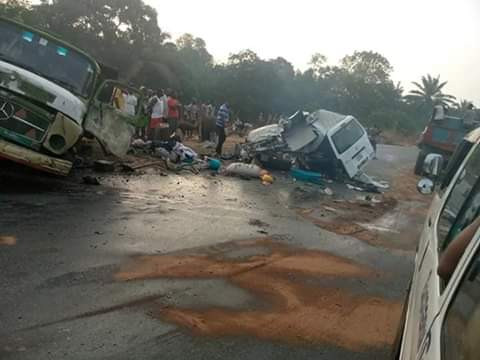 A Tragic Collision: Fatal Accident In Enugu Claims Lives of All Passengers in Bus