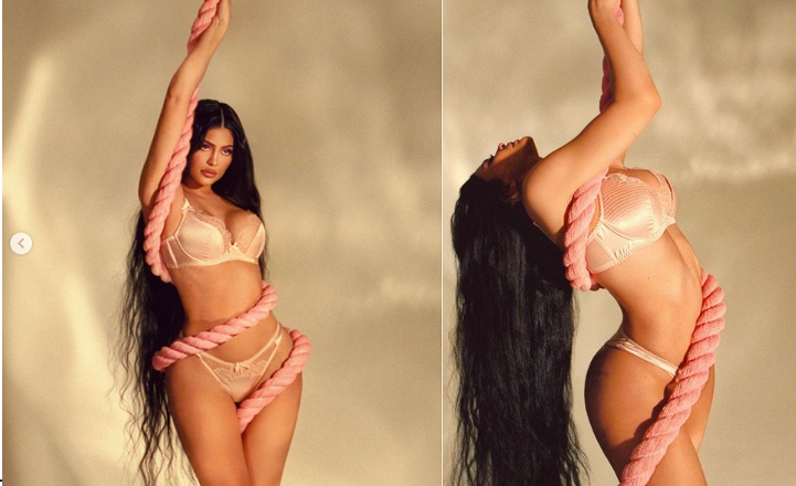 Kylie Jenner’s Latest Sensual Photo Shoot Features Her in Alluring Lingerie