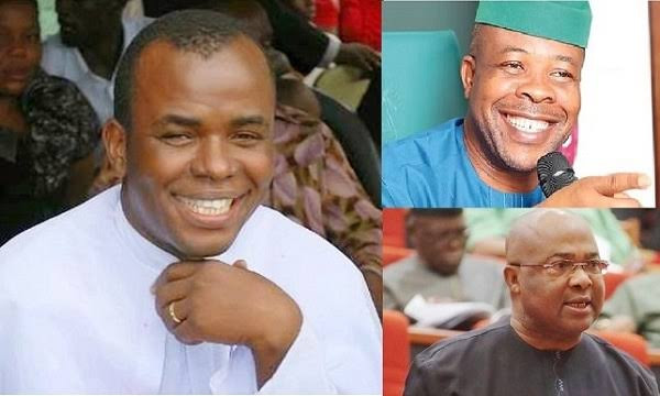 Moment Father Mbaka declared Hope Uzodinma as the new Governor of Imo State (video)