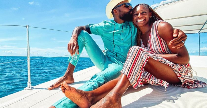 Mike Edwards and Wife Enjoy Honeymoon in Mauritius