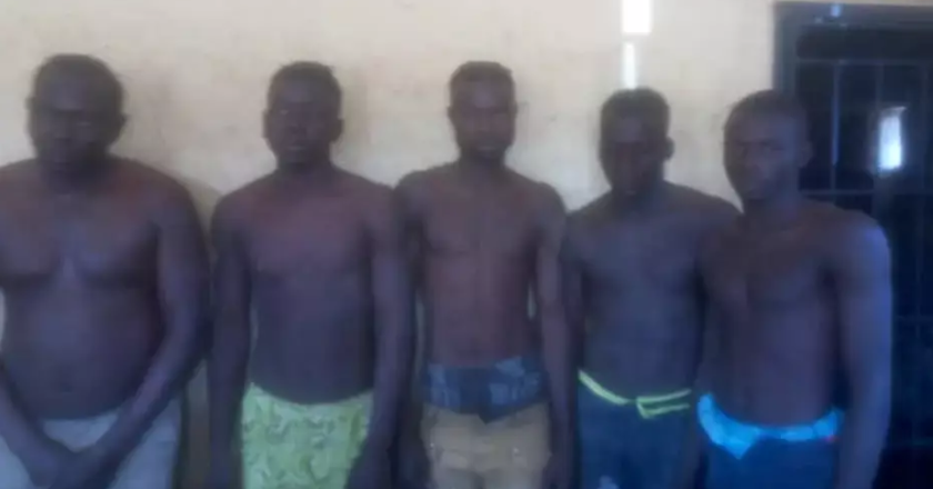 Arrest of Five Ritualists Who Attempted to Kill a 10-Year-Old Boy in the Bush