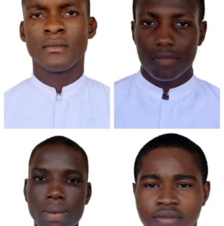 The identities of the 4 Catholic seminarians kidnapped in Kaduna have been disclosed