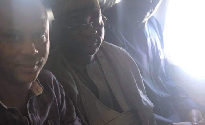 Photos of Borno Governor Prof. Zulum Flying Economy from Abuja to Maiduguri Shared by Passengers