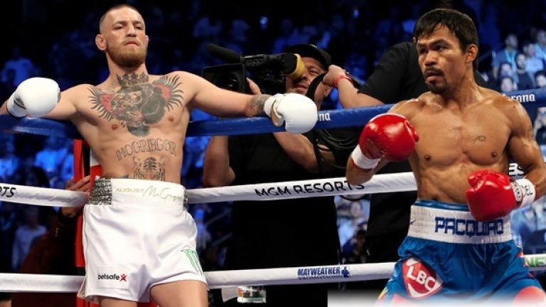 Conor McGregor in Talks to Fight Manny Pacquiao in Boxing Bout