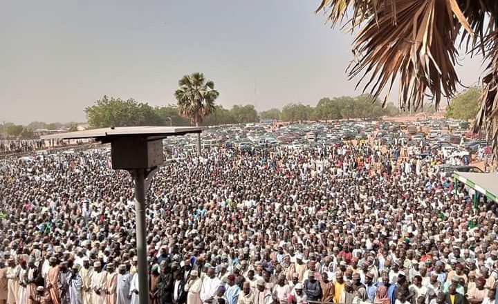 Large Turnout at Funeral for Aides of Emir of Potiskum Killed by Gunmen on Kaduna-Zaria Highway