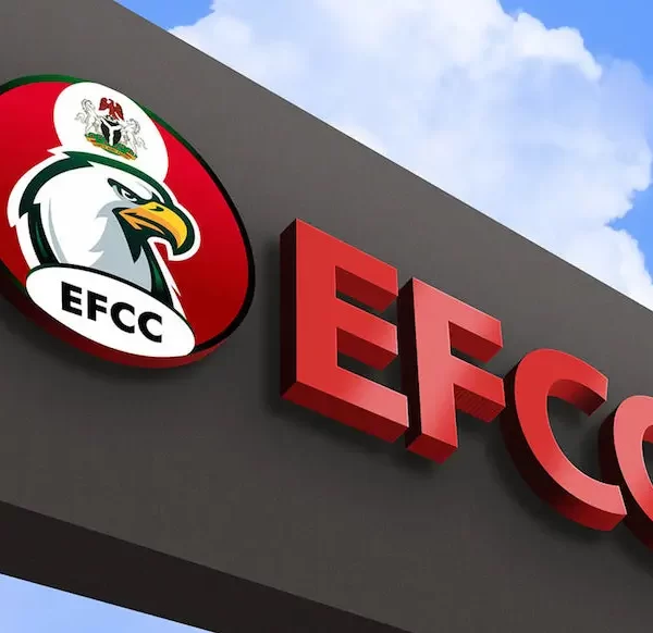 The EFCC has refuted claims of firing at demonstrators supporting Yahaya Bello