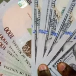 The exchange rate at the FX black market sees Naira increasing to N1,000 per dollar