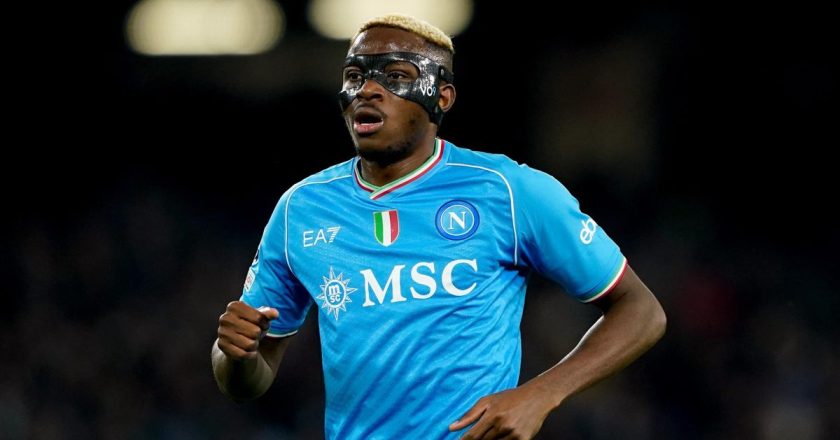 Napoli’s Osimhen ruled out of upcoming match against Fiorentina in Serie A