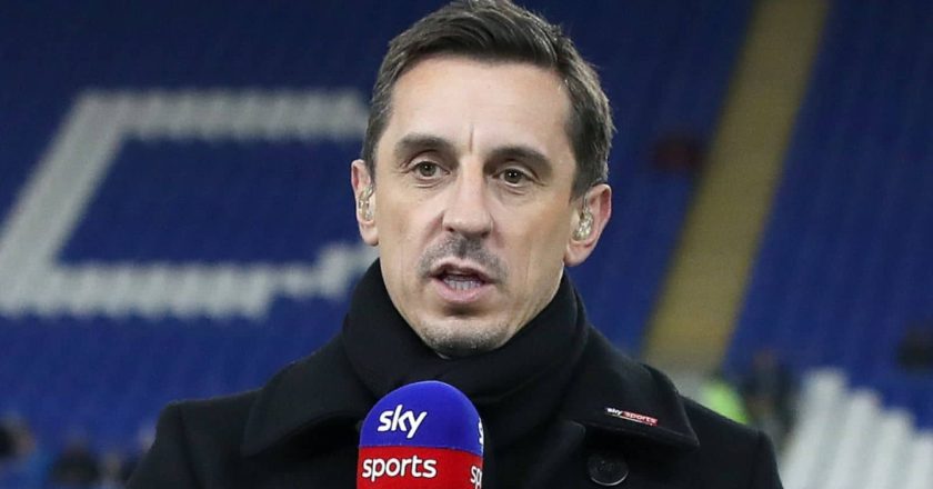 <div id="mvp-content-main">
Caution from Gary Neville ahead of Arsenal’s clash against Manchester United in EPL