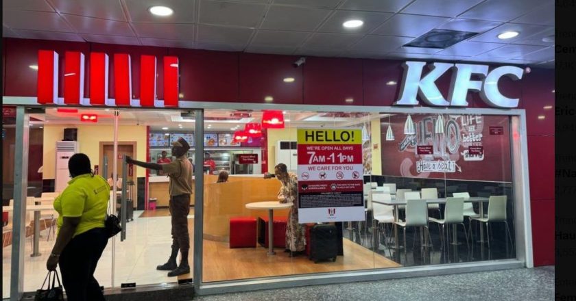 The Federal Airports Authority of Nigeria Shuts Down KFC Branch for Discrimination against Former Ogun Governor’s Son