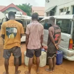 Three Suspects Apprehended by NSCDC in Anambra for Oil Theft