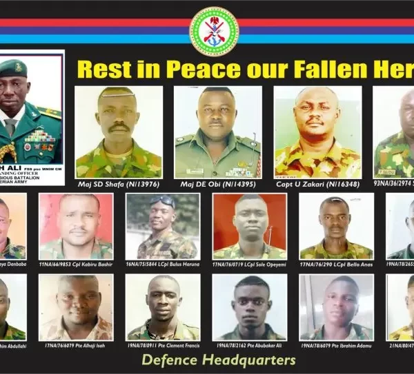 The Nigerian Army has identified and shared the names and images of the soldiers who lost their lives in the attack on Okuoma, Delta State