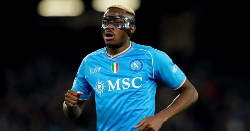 Osimhen Expresses Emotions Over Possible Napoli Departure