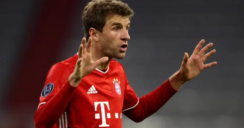 Thomas Muller Credits Konrad Laimer for Bayern’s Confidence Boost Against Real Madrid in UCL Semi-finals