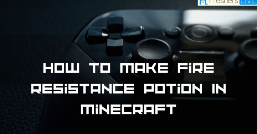 Minecraft Guide: Crafting a Fire Resistance Potion and Potion Brewing