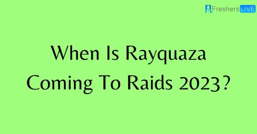 Rayquaza’s Arrival in Pokemon Go Raids in 2023 and Shiny Possibilities in February 2023
