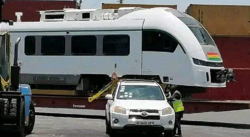 Ghana’s new train from Poland collides with lorry in test run