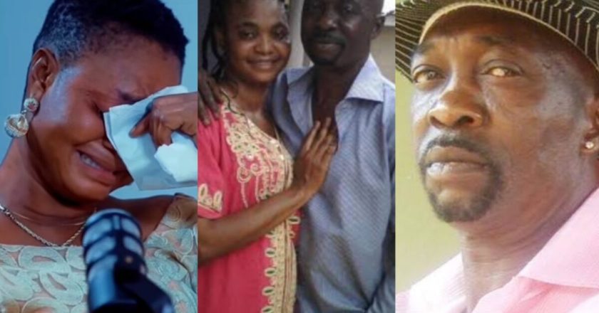 ‘The day my husband passed away, I was forced out of our home,’ says the wife of Nollywood actor Ajigijaga