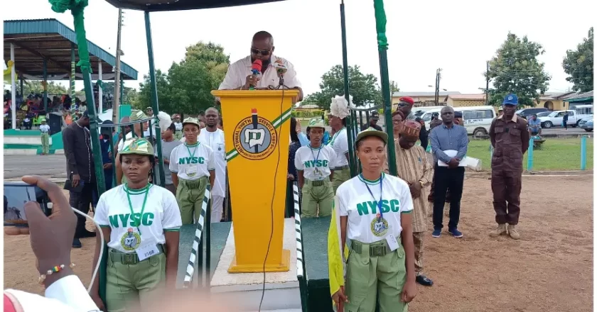 Osun State witnesses the swearing-in of 1,869 corps members by NYSC