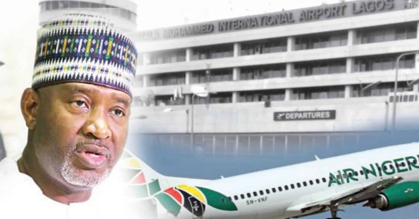The arrest of Sirika by EFCC due to alleged N8bn fraud in Nigeria Air Scandal