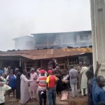 Edo Market Fire Results in Billions in Losses for Traders [PHOTO]