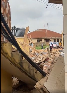 Building of Yoruba Nation agitators destroyed by Oyo