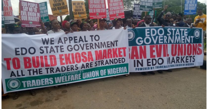 Protesters Flood Edo House of Assembly Over Soaring Cost of Living