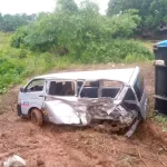 Driver arrested by Abia State Police Command following a fatal accident where a truck crushed passengers to death
