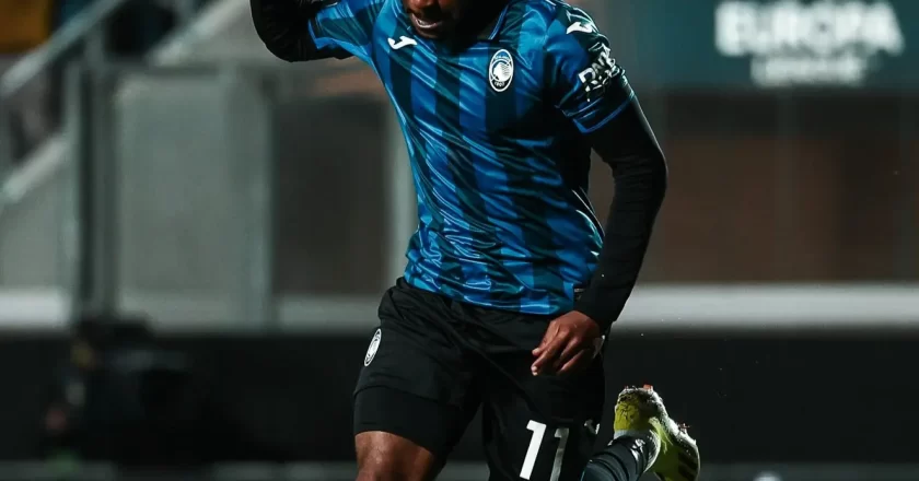 Atalanta advances to Europa League final with Lookman’s goal and assist