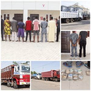 EFCC captures seven illegal miners and two others involved in N1.2m bribery