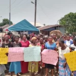 Protest by Imo Women Over Alleged Police Brutality