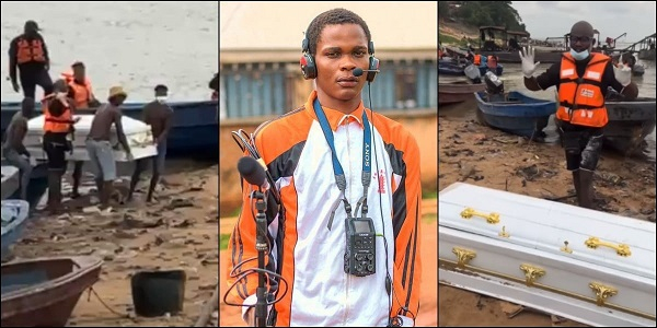 Sound Engineer Precious Ofurum’s Body Exhumed and Reburied in His Hometown after Boat Mishap