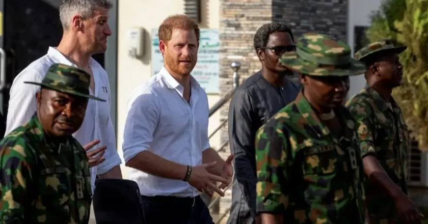 Prince Harry Reflects on the Psychological State of Injured Soldiers While Visiting Military Hospital in Kaduna