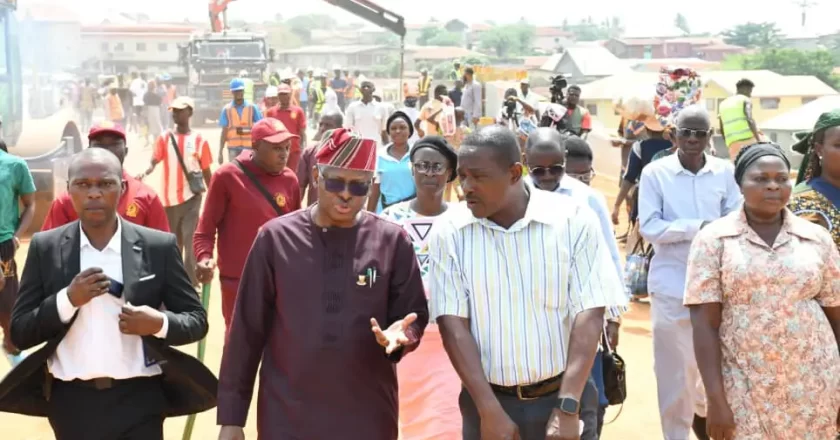 The Opening of Olodo Bridge’s First Phase for Pedestrians by Oyo