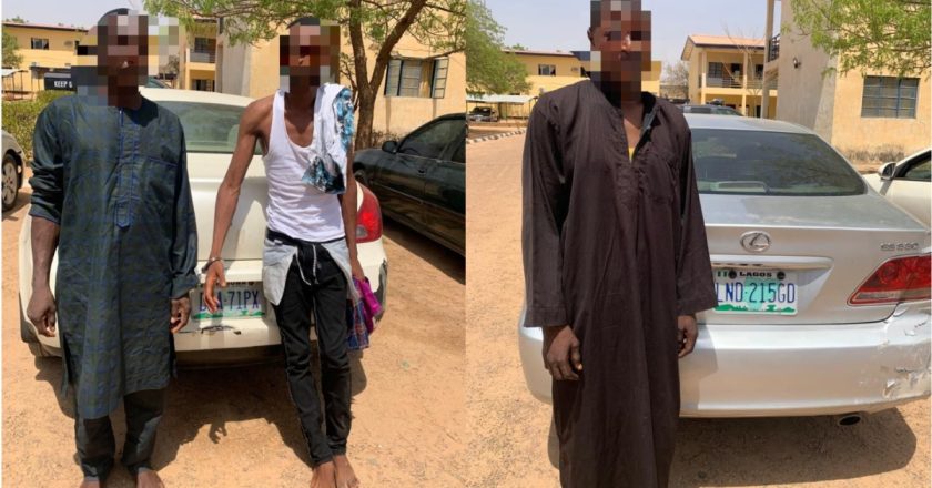 Three Cars Recovered by Police in Katsina as Suspected Armed Robbers are Apprehended