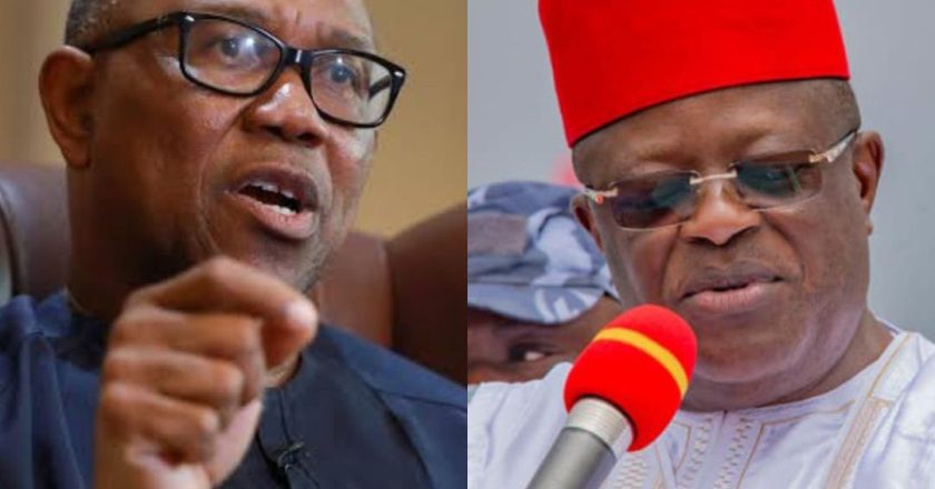 Umahi challenged by Obi to prove unauthorised constructions during his tenure